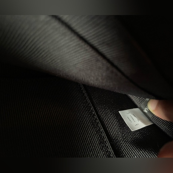 Furla black wristlet/envelope clutch with silver and gold hardware/zipper - Picture 8 of 10